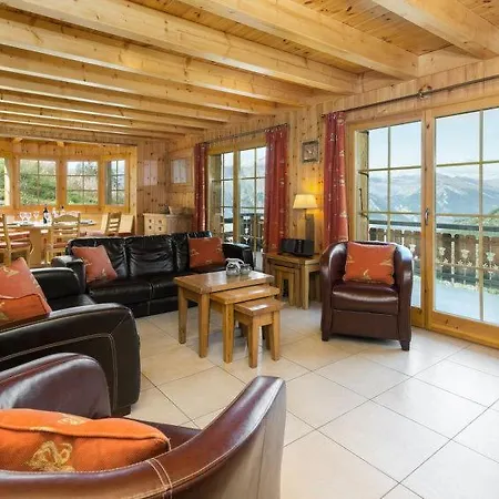 Feriehus Sleeps 8 Wifi La Tzoumaz